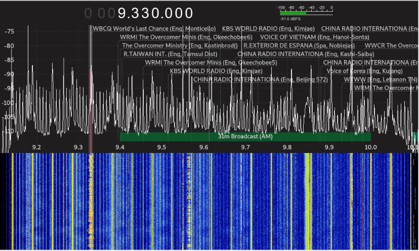 co7wt's tweet photo. #SWRadio #SWL #DX #ShortWave
RF polution on the 31m band, mostly from #SWMPS/chargers/lights/etc. https://t.co/We1jf7MuHA