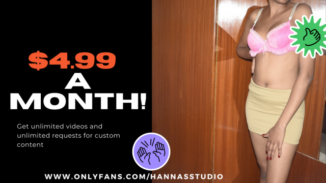 Request unlimited custom videos. Enjoy every fantasy. Hannah's studio has several girls ready to please<a href="/tag/afternoonbriefing"class="tags"><span>#afternoonbriefing</span></a>