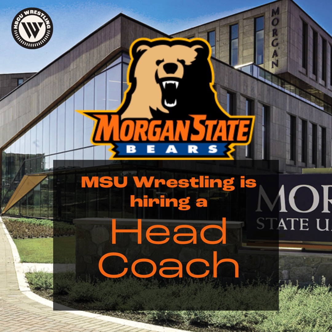 Morgan State University is conducting a nationwide search for their next head wrestling coach! Please see the link in our bio if you’d like to apply! #morganstate