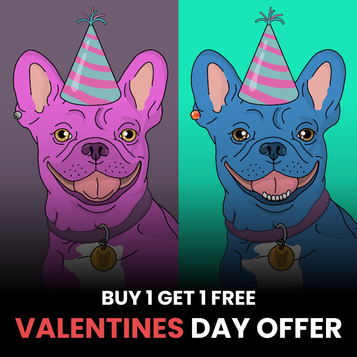 Lazy Bored Frenchie #NFT #Metaverse #DigitalPet tweet media