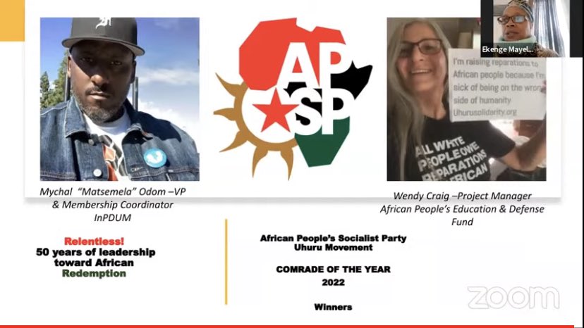 African People’s Socialist Party tweet media