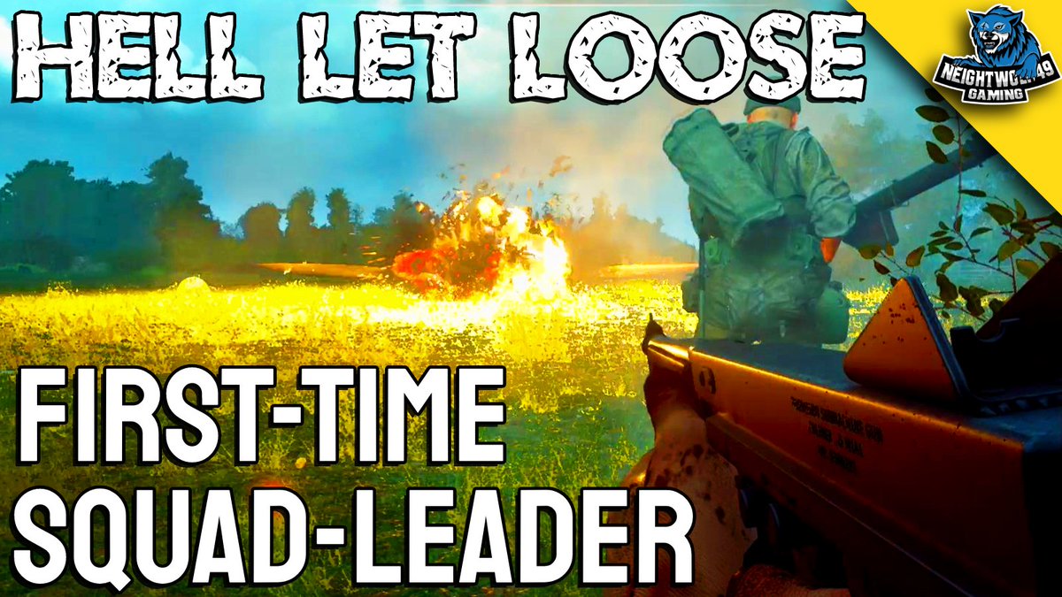 NWolf49's tweet photo. Part 2 of last Monday's livestream when I dabbled as a Squad Leader for the first time. If you play, drop me some constructive criticism in the comments!
https://t.co/MuQJBMLuWm
#Hellletloose #hellletloosegameplay #wwiigames #wwiigame @StreamersRtw @GamersVlog @BlazedRTs https://t.co/DZpMAjskke