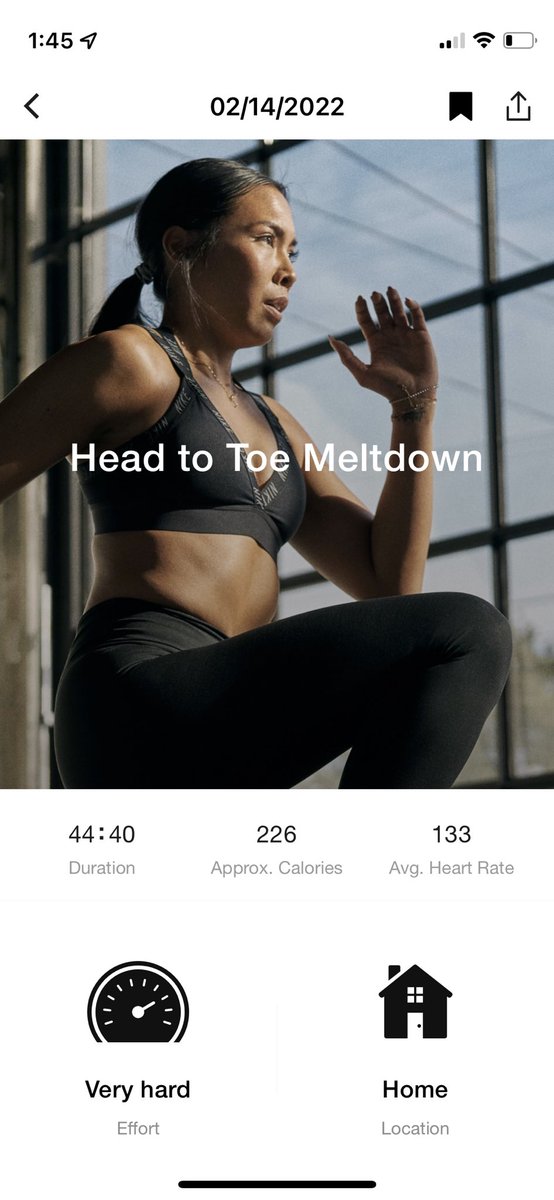 KingCuriousV's tweet photo. Day 5 of @impaktlife workout challenge!!!! Full body melt down was definitely needed after a day of Super Bowl snacking. Probably good @impaktlife AI wasn’t tracking my reps yet, I might be slightly disappointed with the results. #fitness #gamified https://t.co/TP1onjJZnp