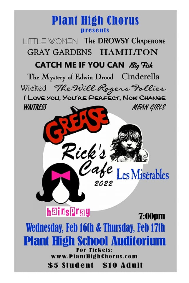 🎵 Another op'nin, another show 🎵 Rick's Cafe is on Wednesday and Thursday. You don't want to miss it. Buy your tickets now! showclix.com/event/rickscaf…