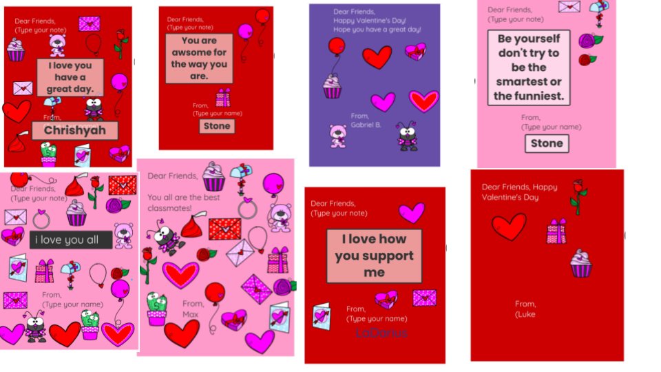MrsK_Fay's tweet photo. My students participated in the Global Valentine's Project to spread love across the globe 😍 #k12valentines https://t.co/p4W1VaJMfG