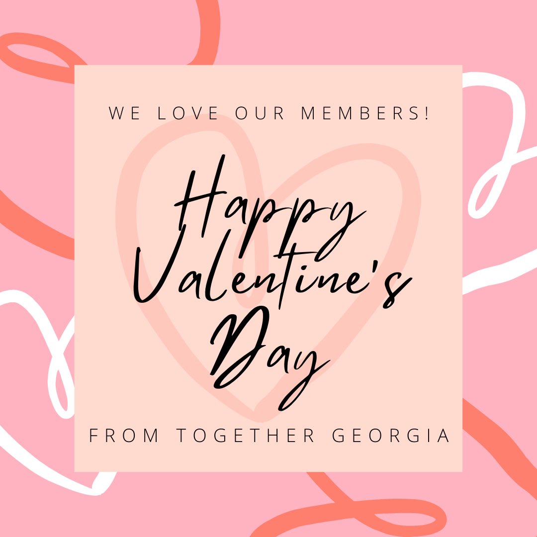 togetherga's tweet photo. We couldn't think of a better way to spend #Valentine's Day than with our Members! Thank you to the 68 TG Members who joined today's All-Member Meeting. We are #grateful for you and #proud of the work you do to show #love to the children and families in your care ❤️ https://t.co/jYspiDY0qF