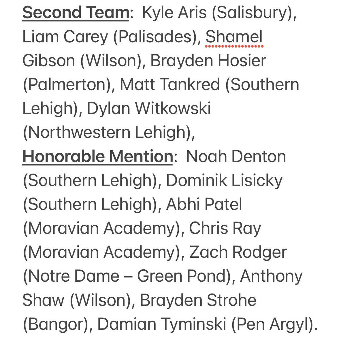 D11Sports's tweet photo. ALL-STAR SHOUTOUT!!! The Colonial League Boys Basketball Coaches Association have released their 2021-2022 All League team. @b20boyle of @ND_Crusaders named MVP. Congrats to all the student-athletes receiving their recognition for their hard work on the court. @Colonial_League https://t.co/8N3DS6lHxA