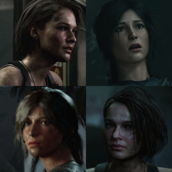 Today is the day of these strong and beautiful women #BringBackJillValentine #JillValentine #LaraCroft #ResidentEvil #TombRaider
