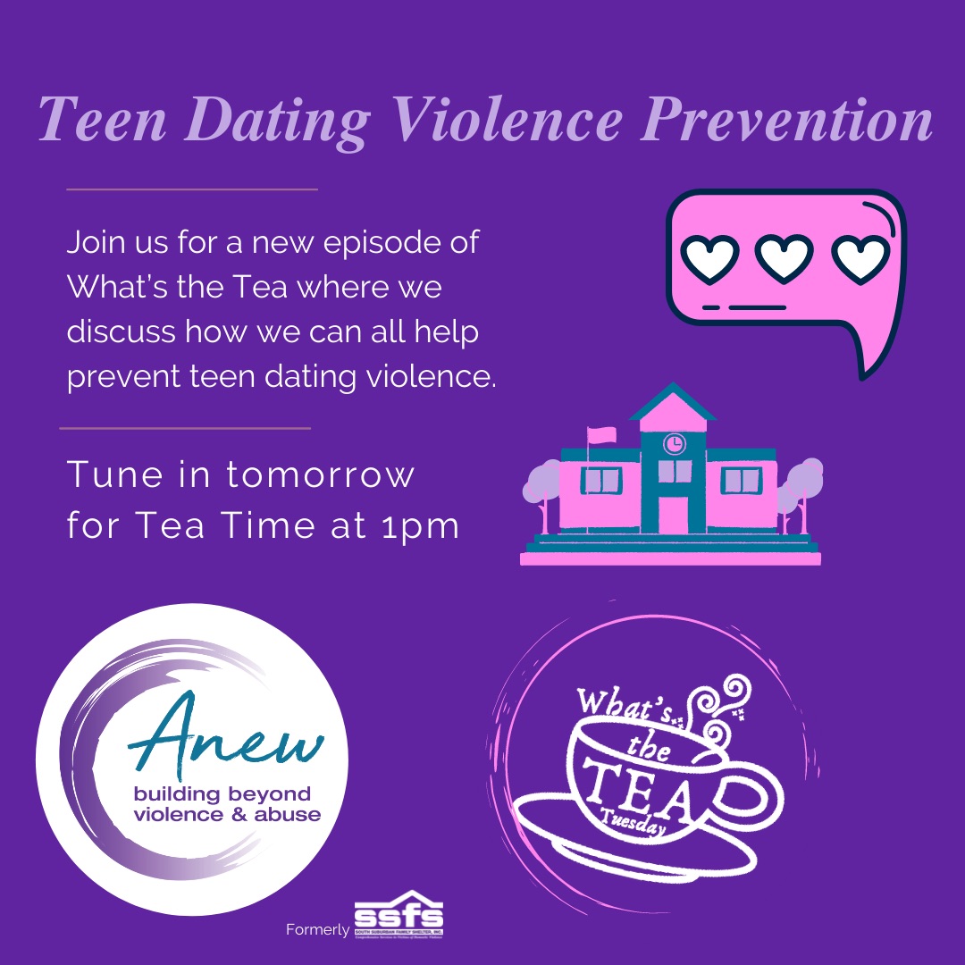 Anew_DV's tweet image. One in four adolescents report verbal, emotional, physical, or sexual dating violence each year. Jessica Bernard (LCSW), an experienced prevention educator will be joining us on this episode. Tune in tomorrow at 1pm to find out how we can all be a part of the solution!