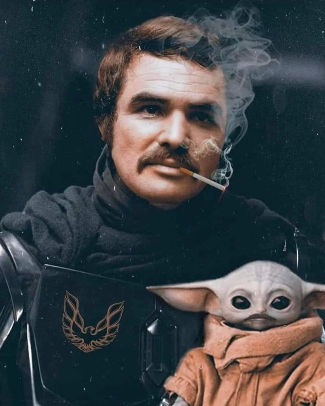 Burt Reynolds as The Mandalorian