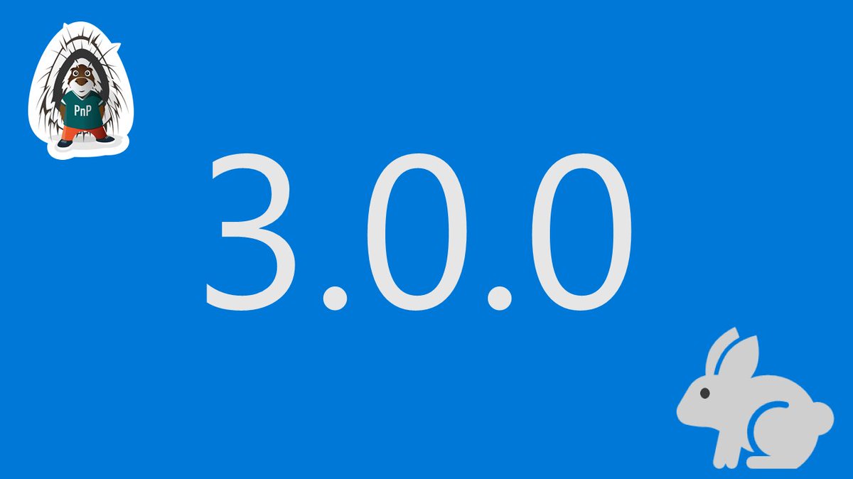 Microsoft 365 PnPjs tweet media