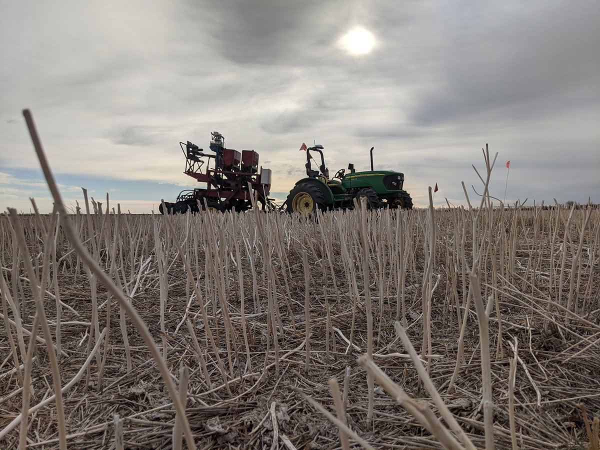 Feb 14 - amazing day for some ultra early durum seeding
<a href="/FarmingSmarter/">Farming Smarter</a> <a href="/mikegretz/">Mike Gretz</a>