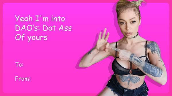 Excited to be part of this special drop of #CumRocket #Cuties for Vday 💗, be #cool &amp; send a #VDay card<a href="/tag/cumrocket"class="tags">#CumRocket</a><a href="/tag/cool"class="tags"><span>#cool</span></a><a href="/tag/cuties"class="tags"><span>#cuties</span></a><a href="/tag/vday"class="tags"><span>#vday</span></a><a href="/tag/nft"class="tags"><span>#nft</span></a>