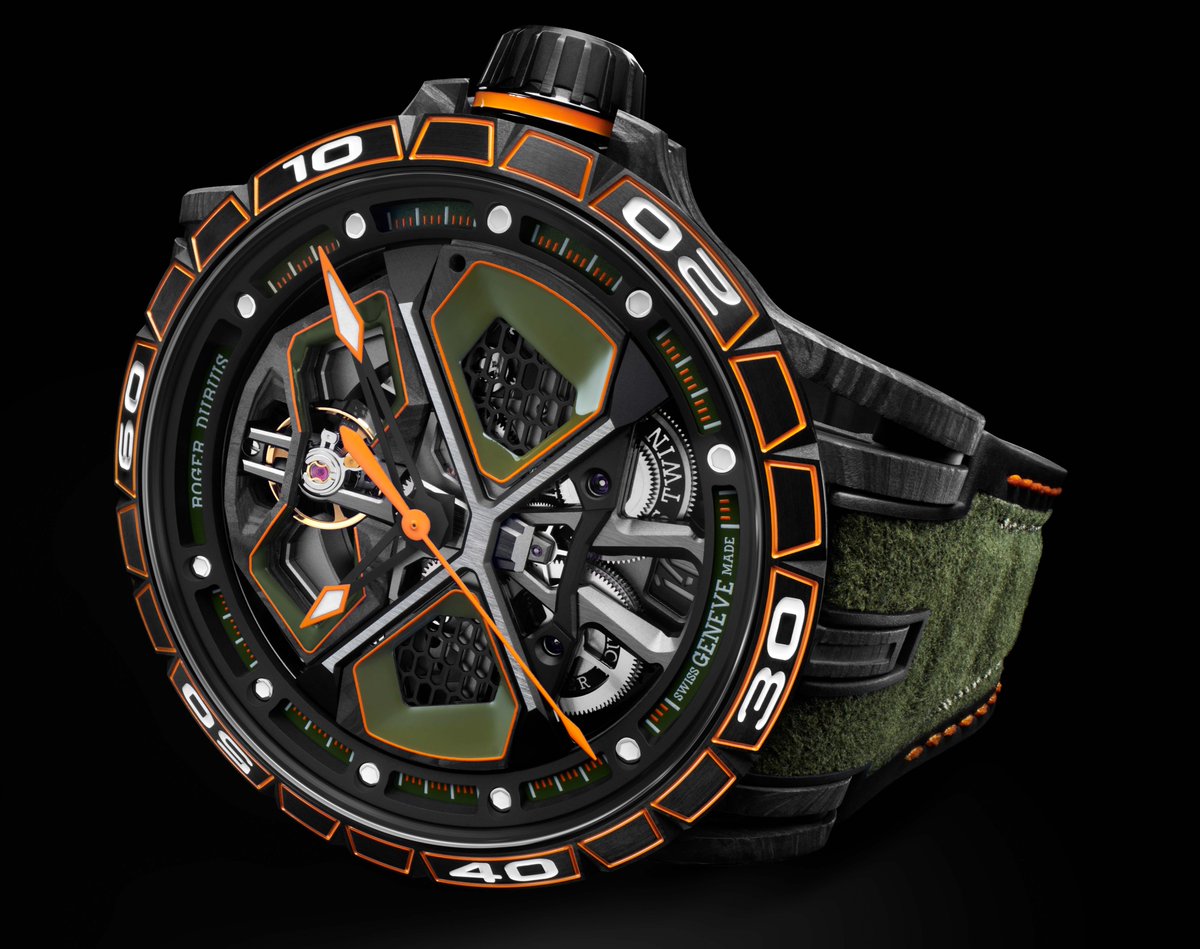 cotedesmontres's tweet photo. Sky blue, wind tame, adrenaline pumping: the track is ready to meet its next winner in 3, 2, 1, the new @Roger_Dubuis #Excalibur #Spider #Huracán #Monobalancier (MB): a roaring timepiece designed for those who know that slowing down is never an option!
https://t.co/qedFDhjJmw https://t.co/jPaPete3DS
