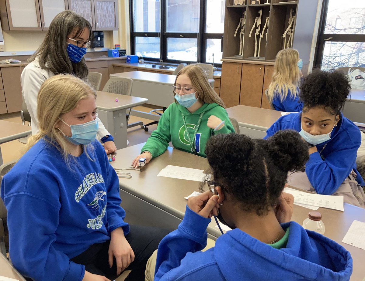 <a href="/CJSTEMMCenter/">CJ STEMM</a> <a href="/PLTWorg/">Project Lead The Way</a> PBS students learn about the daily (or nightly) work of a hospitalist physician from <a href="/PremierHealthOH/">Premier Health</a> Dr Annie Schoen ‘97 <a href="/cjeagles/">Chaminade Julienne Catholic High School</a>