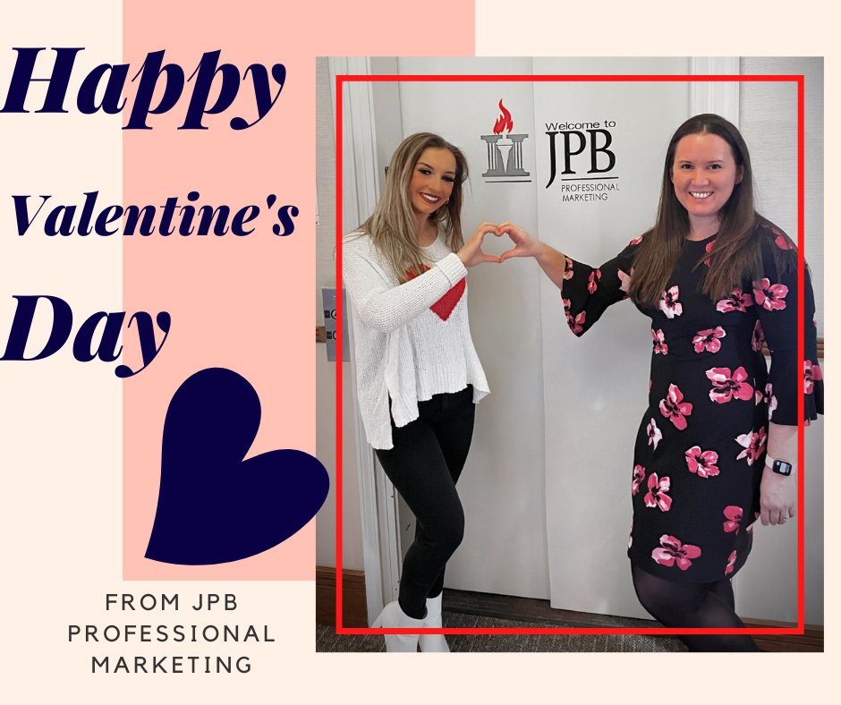 Jordann and Adrienne spoke our #lovelanuguage this morning and wanted to wish you all a #HappyValentinesDay! Loving their outfits? Be sure to give them a  #DoubleTap.
#DigitalMarketing #FeelingFestive #LoveLanguages