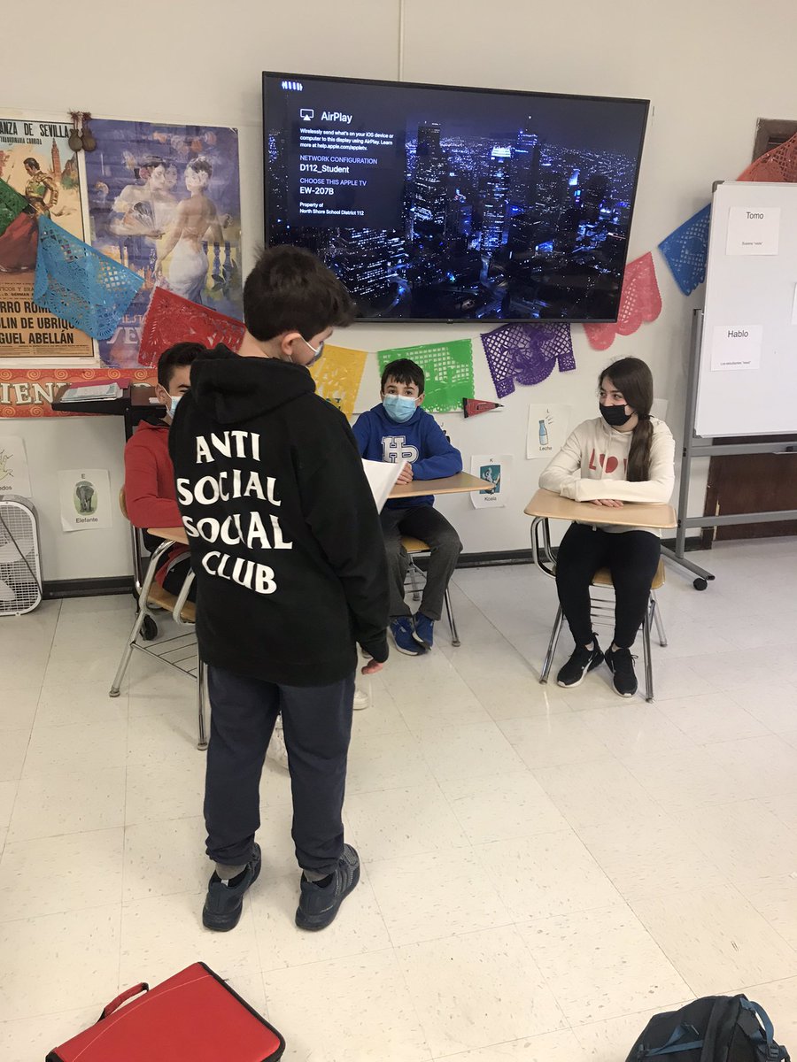 Restaurant project in Level B! <a href="/D112Teachers/">District112Teachers</a> #112Leads