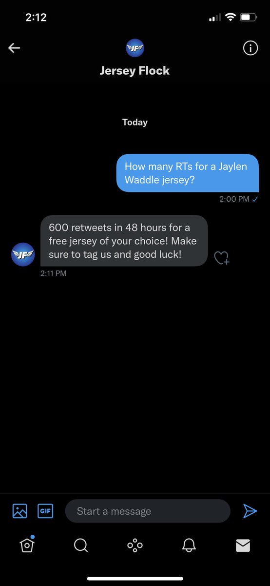 Help me out twitter and Dolphins fam!

Help me win a Jaylen Waddle jersey please! #FinsUp 

<a href="/JerseyFlock/">ShopJerseyFlock.com</a>