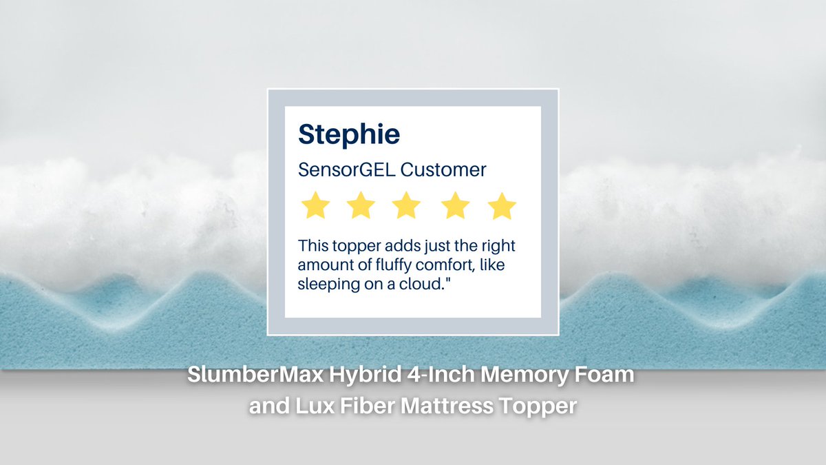 SensorGEL's tweet image. Drift into your most peaceful sleep ever 💤 Shop now: mcys.co/3oNk7nl