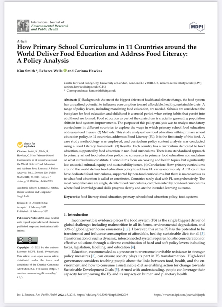 Can’t believe I am saying this, but my <a href="/FoodPolicyCity/">Centre for Food Policy</a> MSc dissertation is now peer reviewed &amp; published in <a href="/IJERPH_MDPI/">IJERPH</a> with legends <a href="/wellsrebecca/">Rebecca Wells</a> <a href="/CorinnaHawkes/">CORINNA HAWKES</a> tinyurl.com/2p967xwm