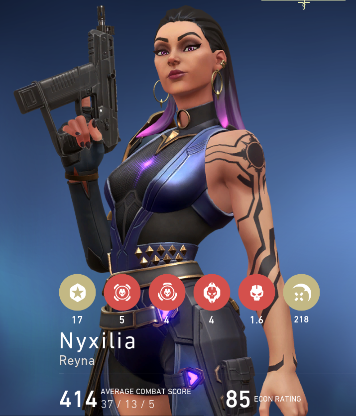 NyxNyte17's tweet photo. This is how you be a Reyna Main https://t.co/viTFTtRg9I