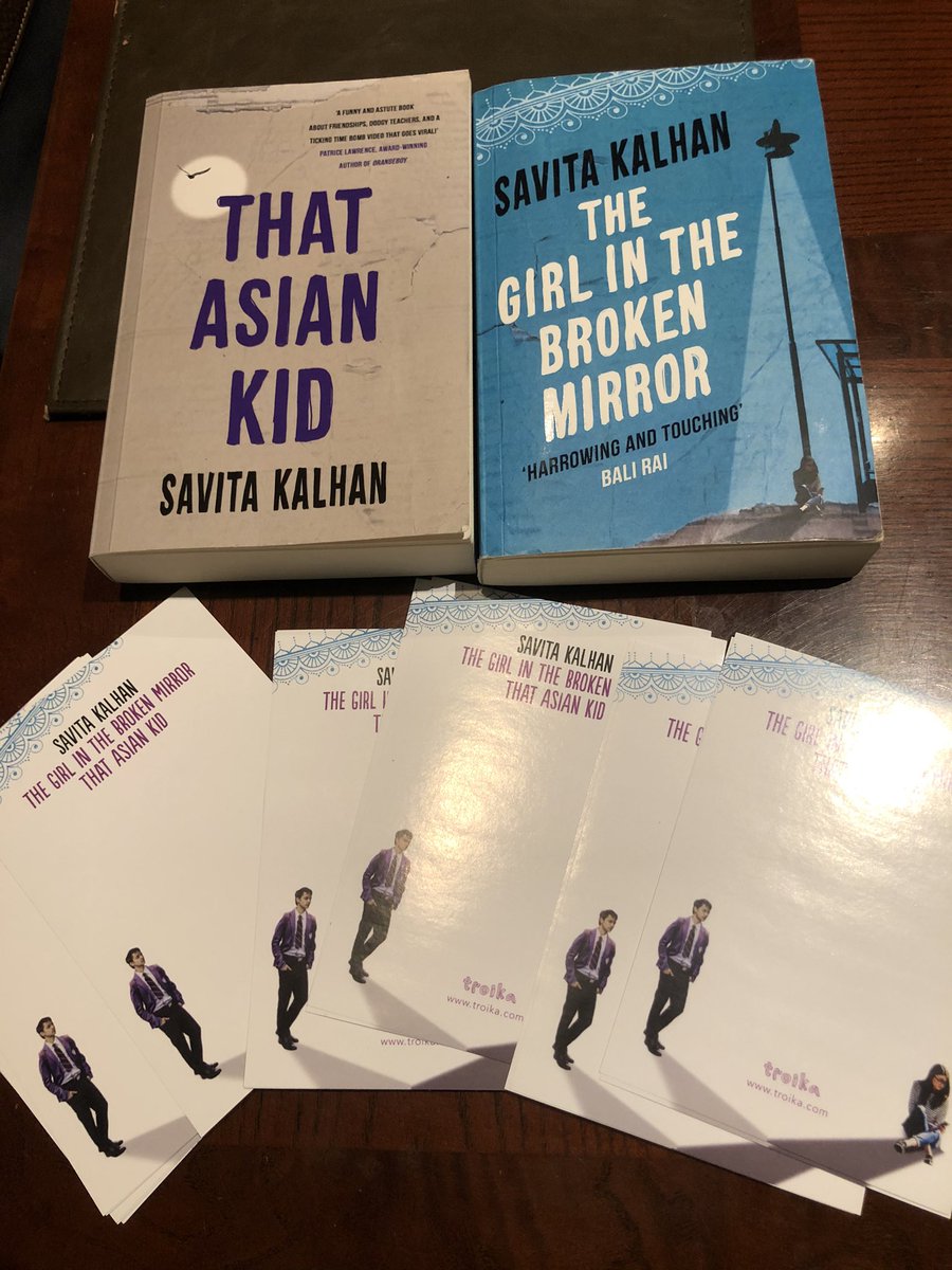 For the fab support from school librarians - this is for you! I’m giving away a copy of The Girl in the Broken Mirror and That Asian Kid. Pls follow/retweet/comment to win a copy! Ends Tues 9pm UK only #BookGivingDay @uksla