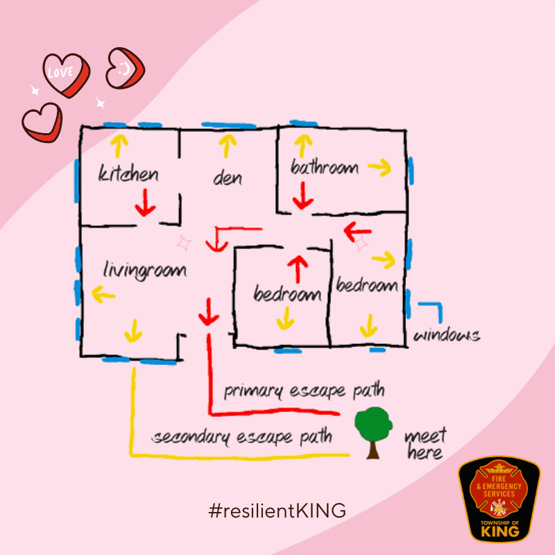 KingFc31's tweet photo. Happy Valentines Day!
Here's my best shot at a Valentines Day poem...
Roses are red, violets are blue;
There's nothing like a home escape plan that says "I love you".
I tried... 🙂 https://t.co/OVoHiXEwCH