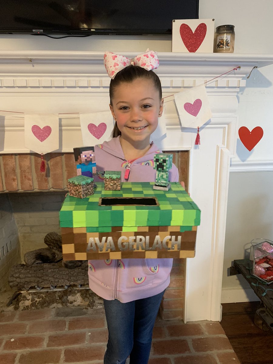 Hi <a href="/Minecraft/">Minecraft</a> <a href="/PlayCraftLearn/">Minecraft Education</a> <a href="/MojangStudios/">The Mojang Team</a> - this is Ava. Not only does she believe that she’s a gamer, but more importantly, she’s inspired to learn coding so she can make more awesome Minecraft worlds! Thanks for showing infinite possibilities ❤️ #CSforAll #ValentinesDay2022