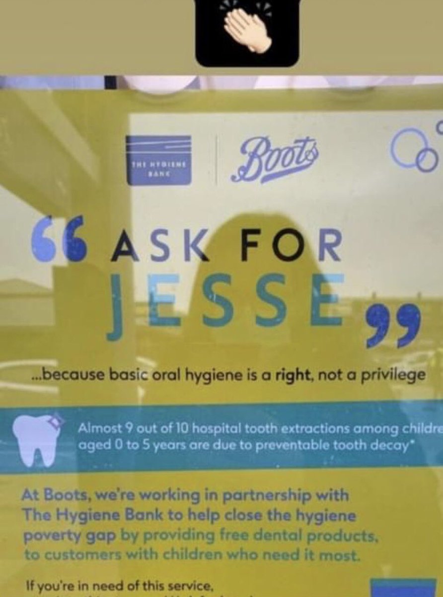 Absolutely outstanding work <a href="/BootsUK/">Boots</a> … please retweet #dentaltwitter, the more people that know about this initiative the better. A small caring step for a respected organisation like <a href="/BootsUK/">Boots</a> but one that can make a huge difference to the lives of many. Thank you 💙