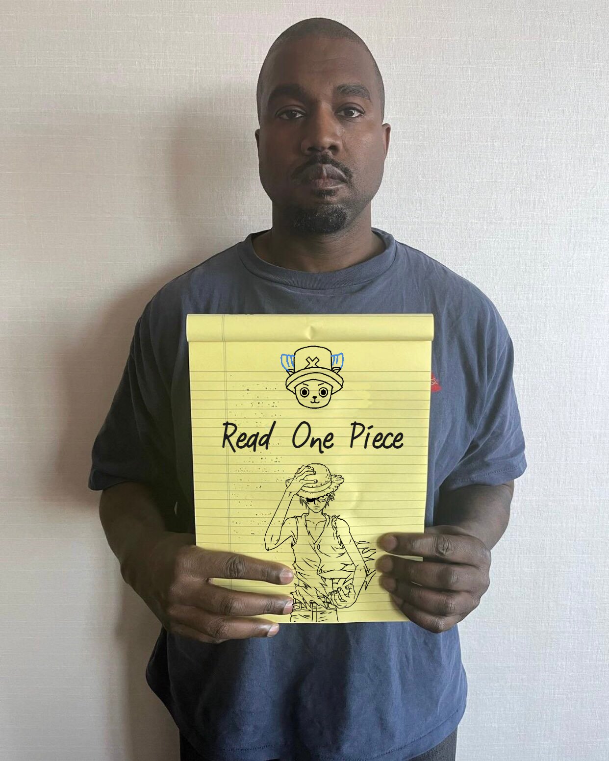 Kanye West Ye White Lives Matter Anime Tee Shirt  Snowshirt