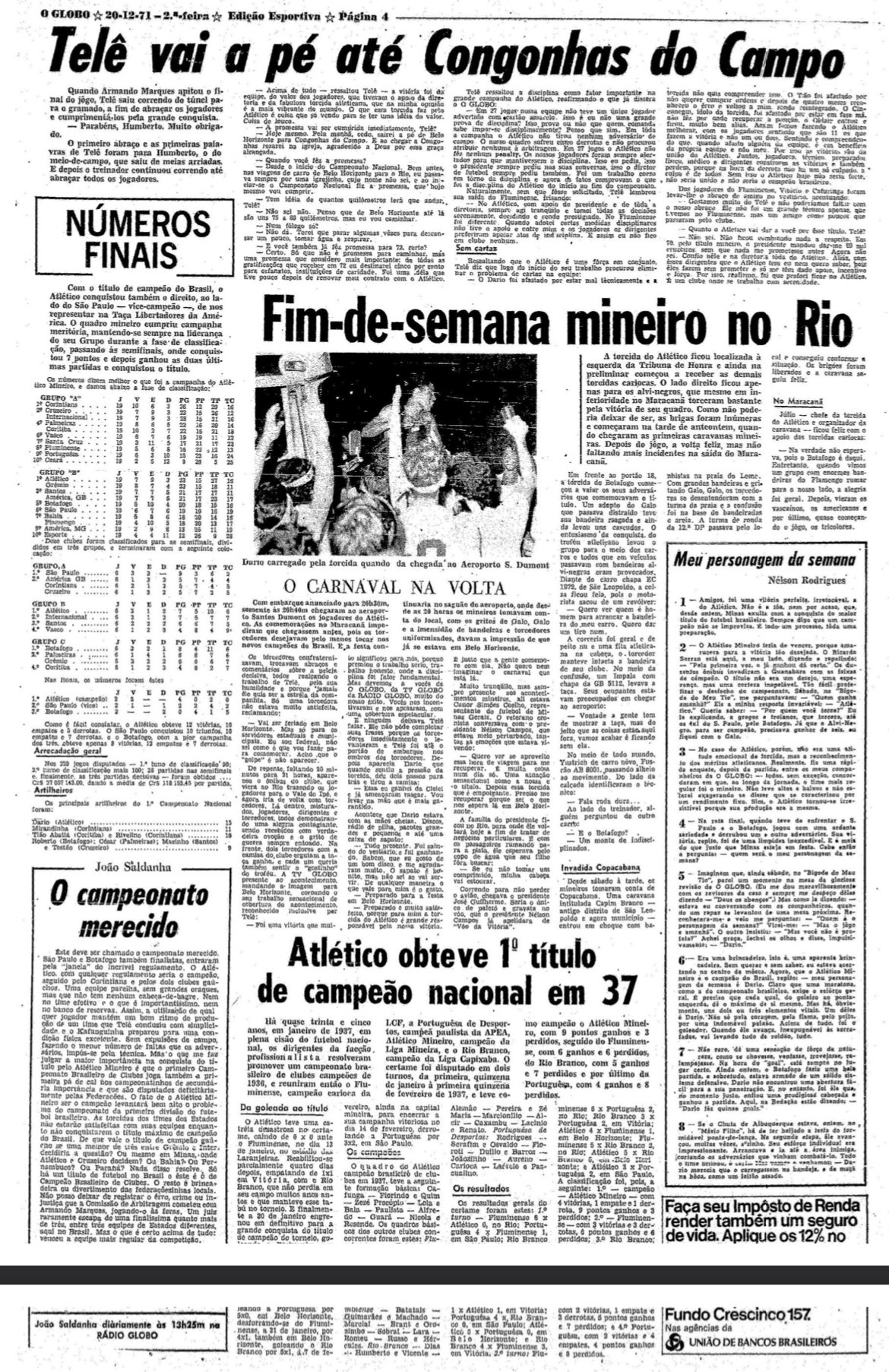 𝗜𝗻𝗳𝗼𝗚𝗮𝗹𝗼 on X: Fluminense é o melhor time do Brasil?   / X