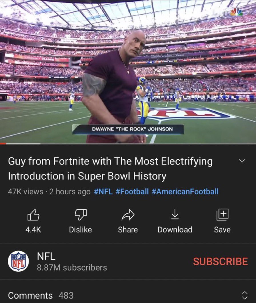 No way they did this for the caption