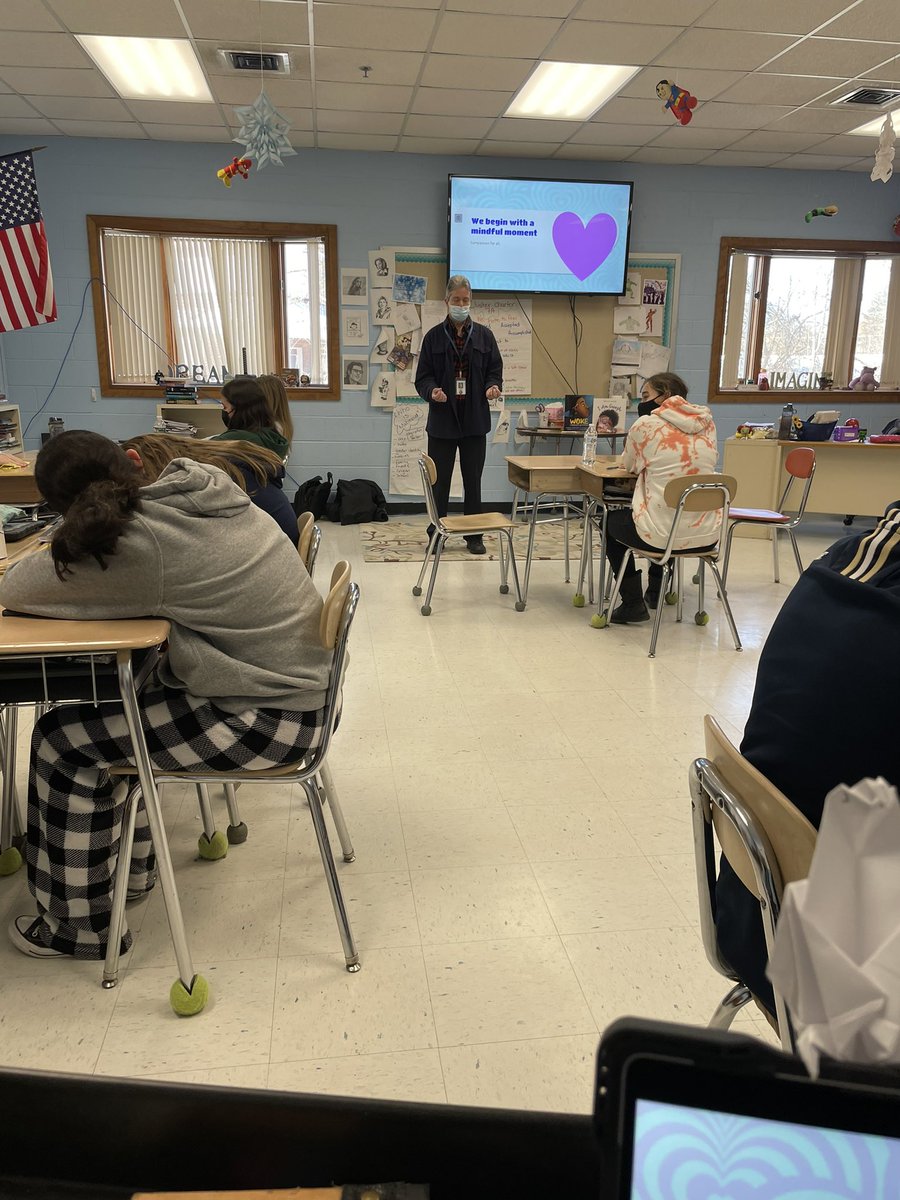 writingheroes's tweet photo. Kicking off kindness week by learning about compassion in action with Mr. Salvador.

May you be happy. May you be healthy. My you be safe. May you be at peace.  @LearnWithMFern_ @WatsonBryan7 @taranovichj1 https://t.co/uz06RzcidJ