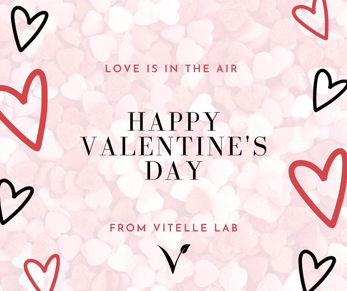 VitelleLab's tweet photo. Happy 🤍 Day from us to you! https://t.co/s2VYyZlx0A