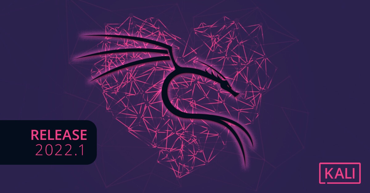 We have a Valentine’s Day surprise for everyone - The first Kali Linux release of 2022 is posted and ready for download!

kali.org/blog/kali-linu…

Included in this release is:

Visual Refresh
New Kali Everything Image
Legacy SSH support
Accessibility Features
&amp; More!