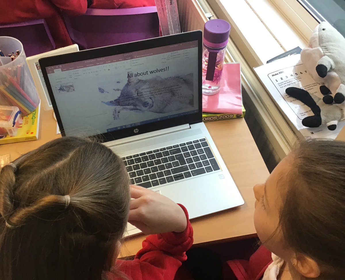 K9_is_my_puppy's tweet photo. Excellent teamwork and application of skills from our learners in English this morning as we used our computing 💻 skills to create interactive non-chronological reports about wolves 🐺.
#MDEnglish #MDComputing https://t.co/mNpXKsi8US