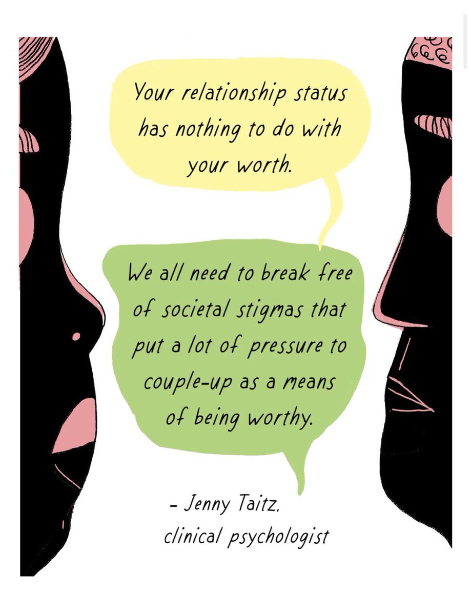 SrGaia's tweet photo. Don’t know who needs to hear this but your relationship status has nothing to do with your self worth. (Photos pulled from NPR article) https://t.co/fdc1umfgc8