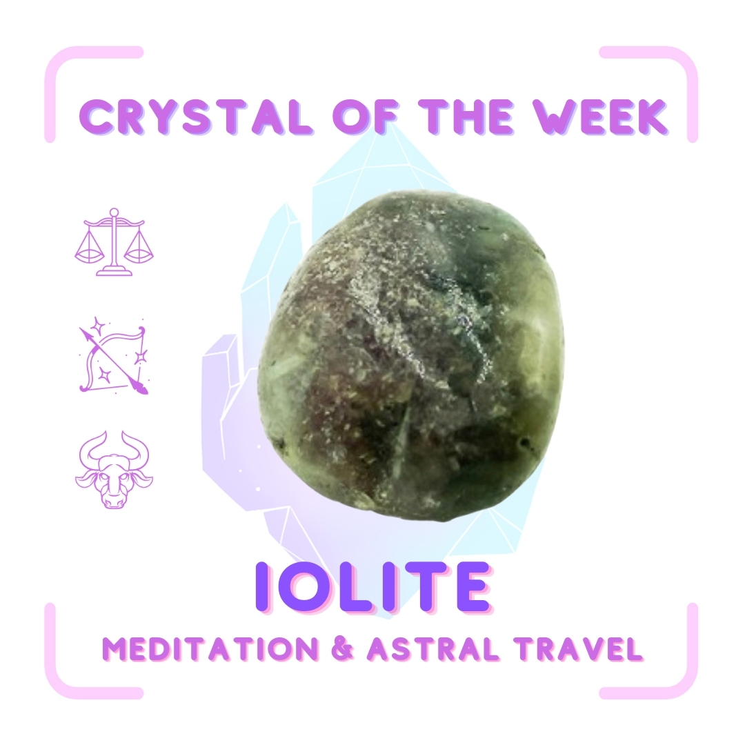 CrystalEyesApp's tweet photo. Our Crystal of the Week pick is Iolite - pack your bags for and bring this beatiful specimen for astral travel and help during your meditations. Find more info in our 300+ crystal guide
#crystals #crystalhealing #crystaleyes #freecrystalapp #crystalguideapp #iolite https://t.co/UV3jxJ118h