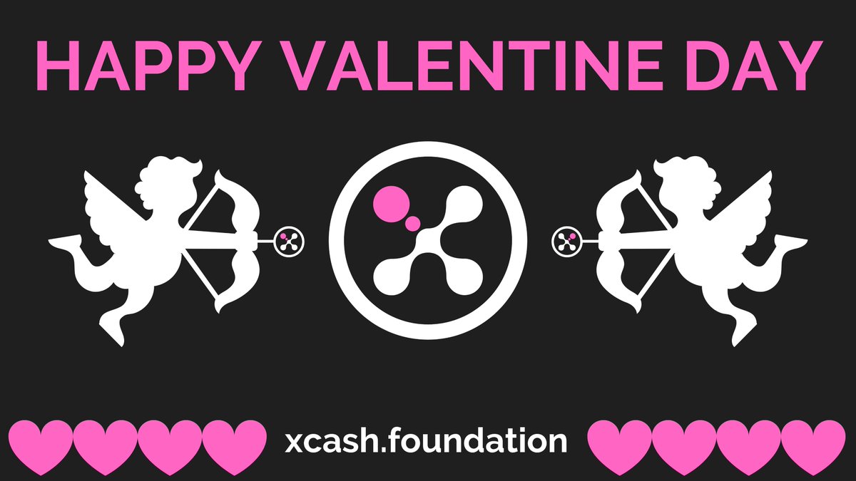 Happy #ValentinesDay!

#ValentinesDay2022 #WeAreXCASH #XCASH $XCASH #DPoPS #wXCash #FlexPrivacy #altcoin #cryptocurrency $btc