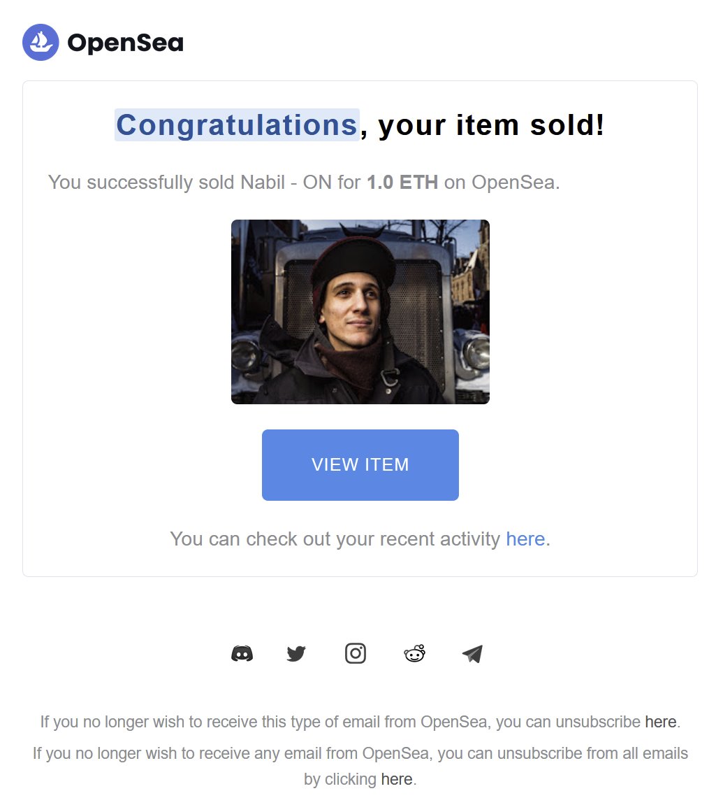 just_dan_thingz's tweet photo. The first sale of one of the original NFTs - thank you so much for believing in my work, and believing in this cause.
I will be posting the donation proof soon https://t.co/P9dhec8rxF