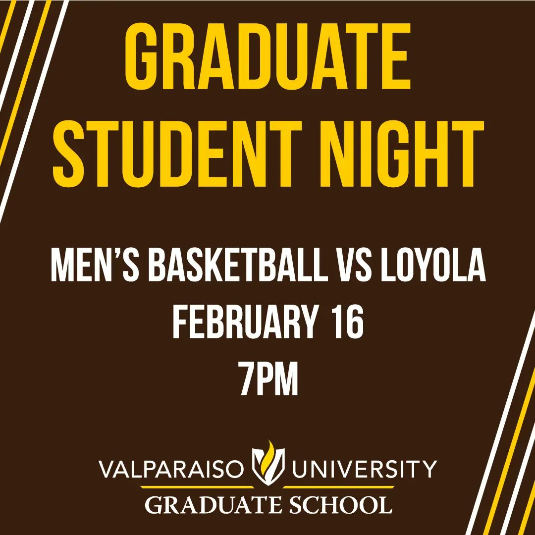 Valpo Grad School tweet media