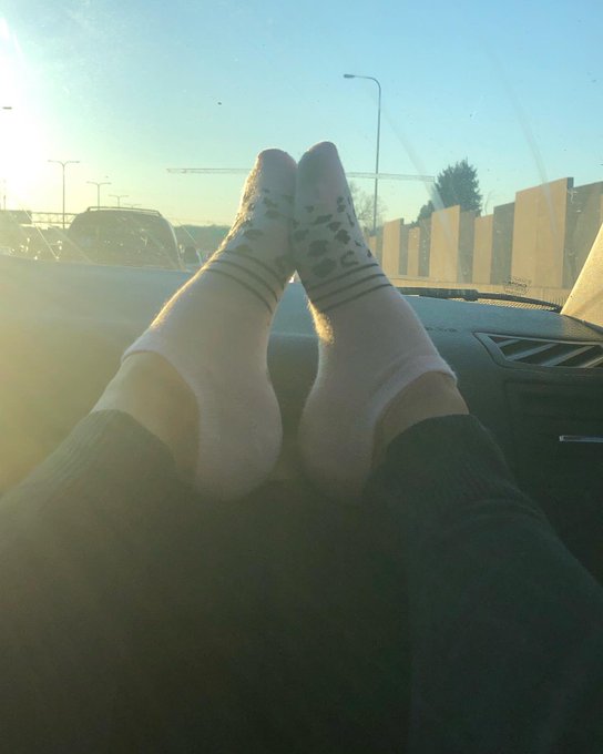 Socks on the go !!! #socksworship #dirtysocks #Sellers https://t.co/1YVmBeFmQs<a href="/tag/socksworship"class="tags">#socksworship</a><a href="/tag/dirtysocks"class="tags">#dirtysocks</a><a href="/tag/sellers"class="tags"><span>#sellers</span></a>