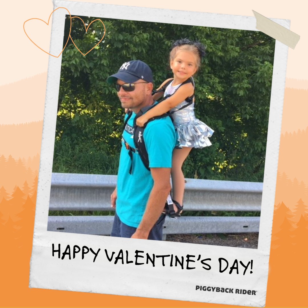 Happy Valentines Day💗 Be our Valentine!💕 We love piggyback rides!