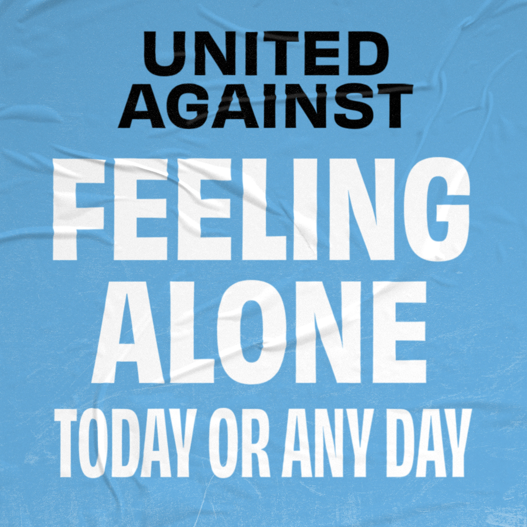 theCALMzone's tweet image. Whether it’s Valentine’s Day - or any day - we’re always united against being made to feel alone. 

Stand with us.

#UnitedAgainst
