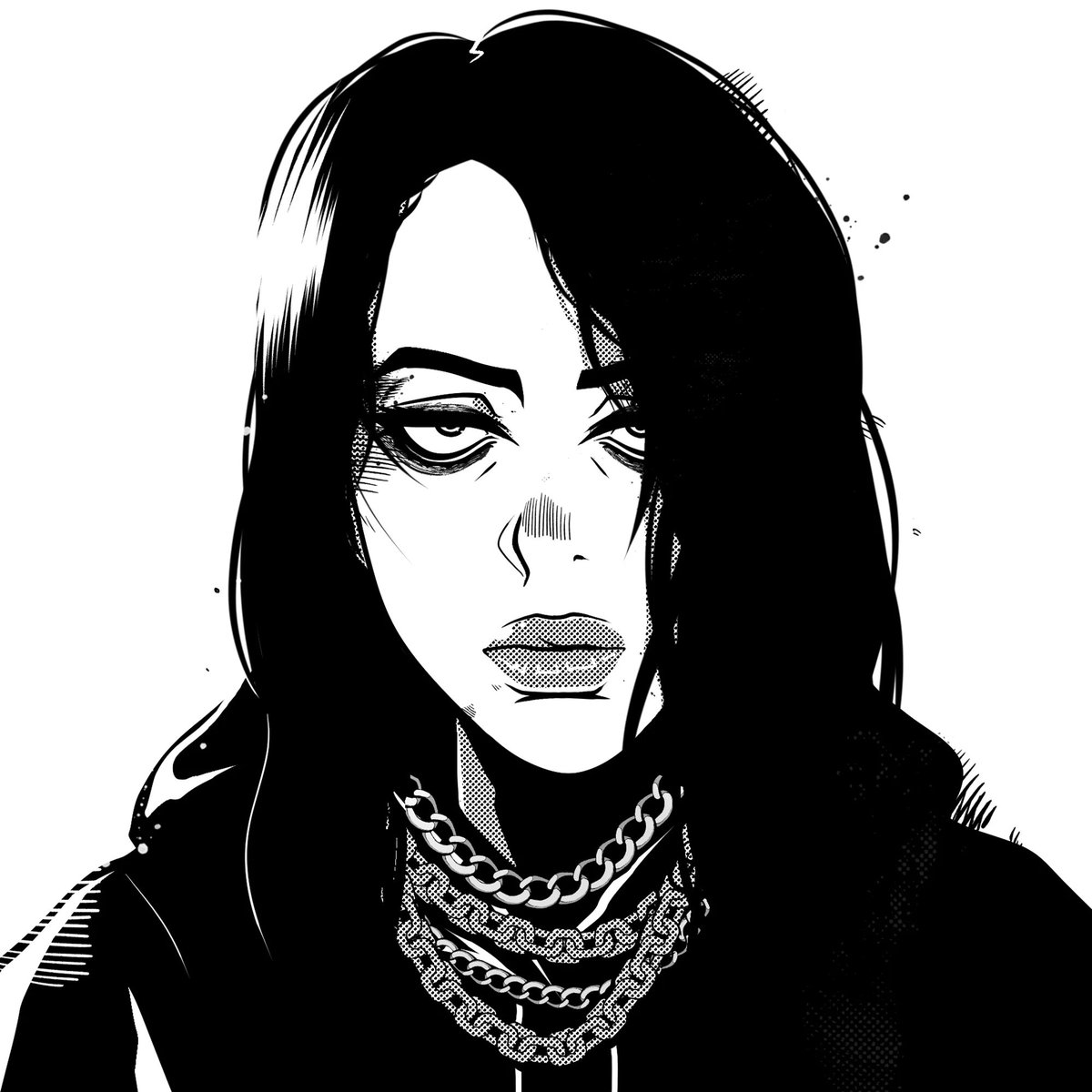 ZMC_official's tweet photo. I'll take any excuse to draw @billieeilish and her collab contest with @AdobeGenCreate was my excuse this weekend. it's about to be @billieeilish spam for the next few days π π
.
.
.
.
#billiexadobe #contest #billieeilish #happierthanever #adobegencreate #zombiemakeoutclub https://t.co/AUZN5mF6Bx