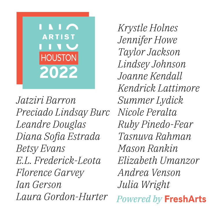 freshartsorg's tweet photo. FRESH ARTS AND MID-AMERICA ARTS ALLIANCE ARE PLEASED TO ANNOUNCE THE 5TH COHORT OF ARTIST INC HOUSTON! Congratulations!! @artistinckc
#FreshArtsOrg #FreshArts20 #PoweredByFreshArts #ArtistINC #ArtistINCHouston #ProfessionalDevelopment
π: https://t.co/dmiUF9FWO9 https://t.co/sVjeu0BseR