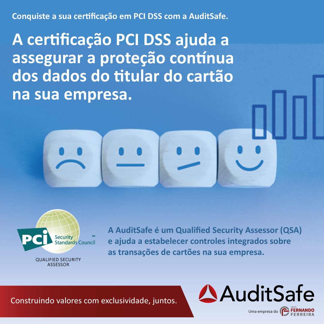 auditsafe's tweet photo. A possibilidade do vazamento do dados do titular do cartão em seu negócio, faz você perder o sono?

Você sabe como evitar que o cartão do seu cliente seja utilizado em fraudes?

Acesse o site da AuditSafe e saiba como estar em conformidade com o PCI DSS.

#PCIDSS
#QSA
#compliance https://t.co/yOS0OQvROj