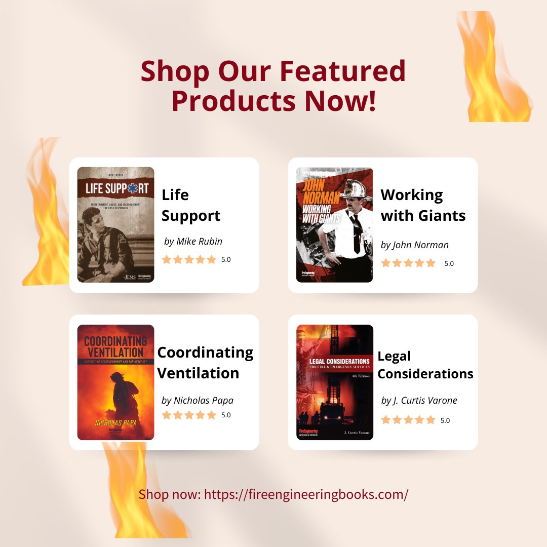 FireBooks's tweet photo. Fall in Love with our Featured Products. Shop today: ➡️ https://t.co/VXmDDhW4mb
#FireEngineeringBooks https://t.co/JqV4wnGALH