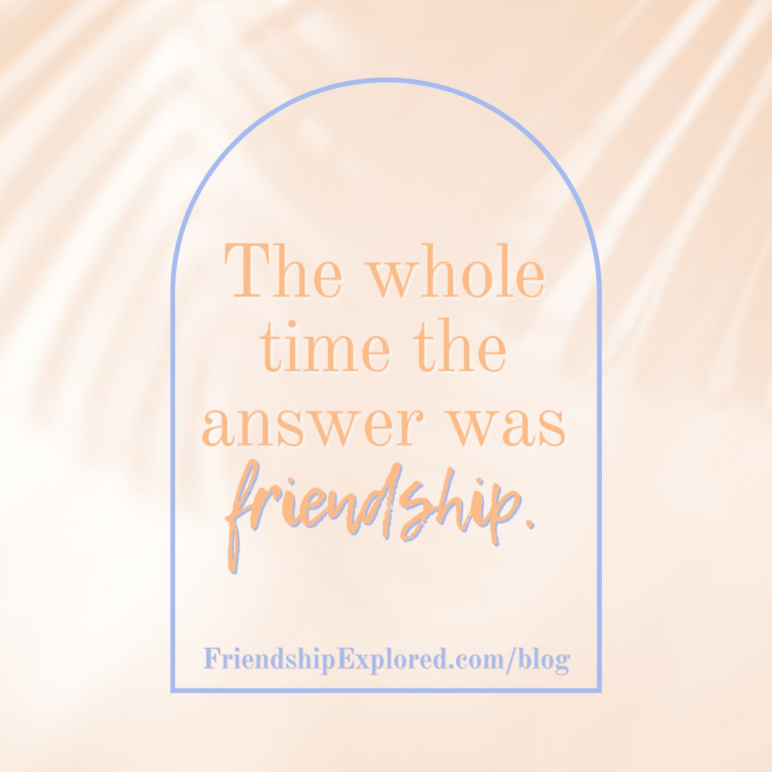 FriendExplored's tweet photo. "Philia," the Greek word for deep friendship, was once considered the most valued form of love. If our friendships fall in the superficial category, it can he difficult to open up and really trust. /1

https://t.co/kHo12SqryV https://t.co/1jG7K8rUOr