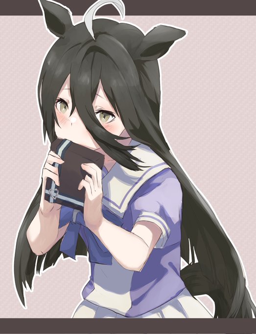 バレンタインカフェ(に間に合わなかった)
#ウマ娘 
#マンハッタンカフェ 